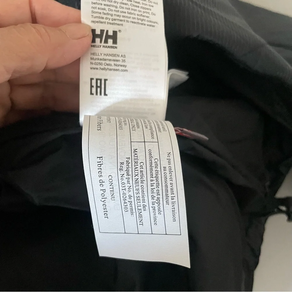 Helly Hansen Resort Insulator Black men's Jacket size Large